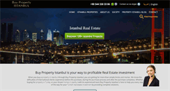 Desktop Screenshot of buypropertyistanbul.com